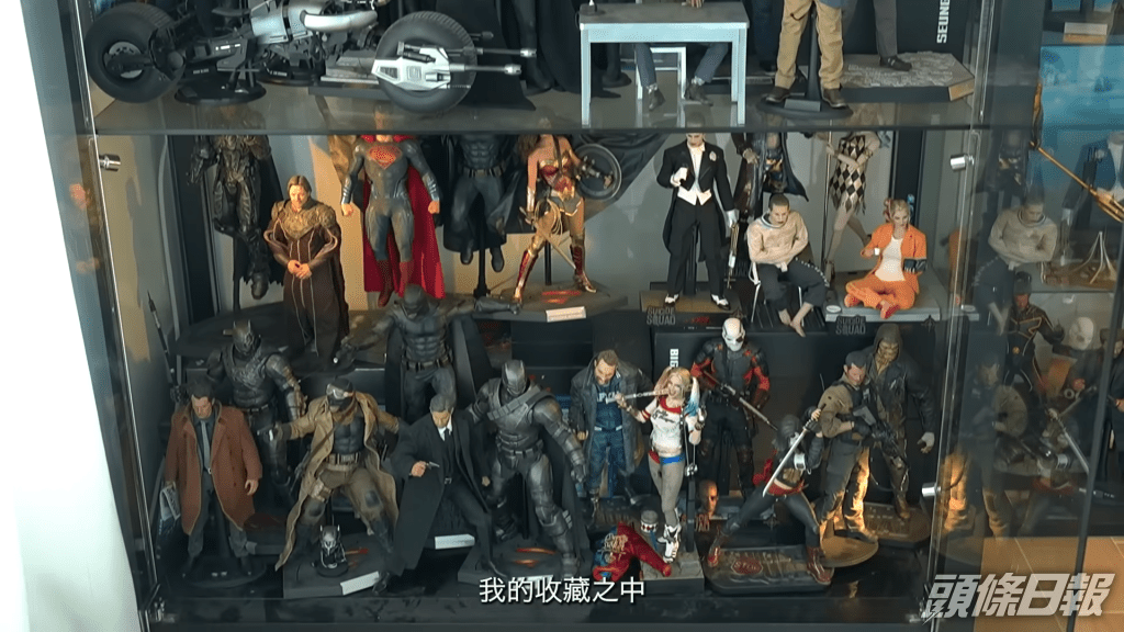 不過陳欣妍就笑言沈震軒的擺法似「台慶」。